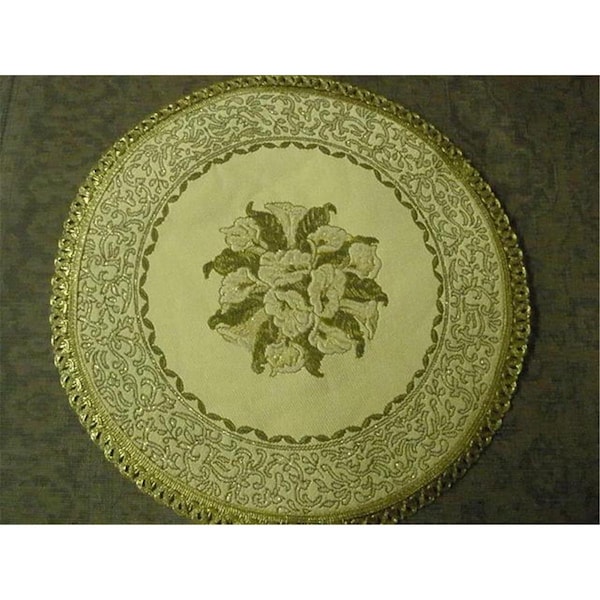 Fastfood 14 in. Begium Doily Venus Lily, Green FA2570210 - main